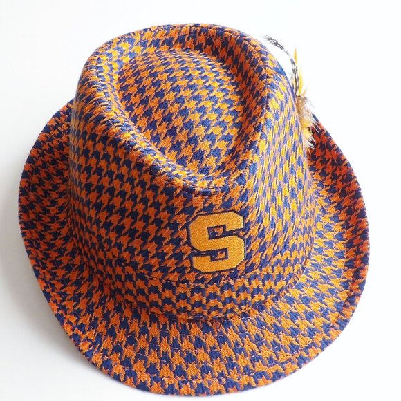 Syracuse University Fedora Hat Size Large NWT Team Spirit Game Day Apparel - Picture 9 of 9